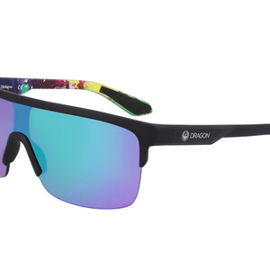 Dragon Slotted Glasses (2024) - Matte Black Multiverse w LUMALENS Green Ion